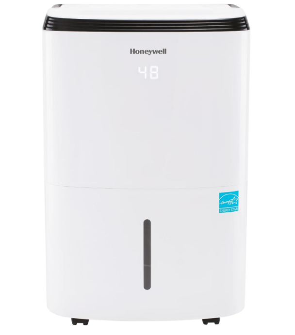 Honeywell 4000 Sq. Ft. Energy Star Dehumidifier for Home Basements & Large Rooms, with Mirage Display, Washable Filter to Remove Odor and Filter Change Alert - 50 Pint (Previously 70 Pint)
