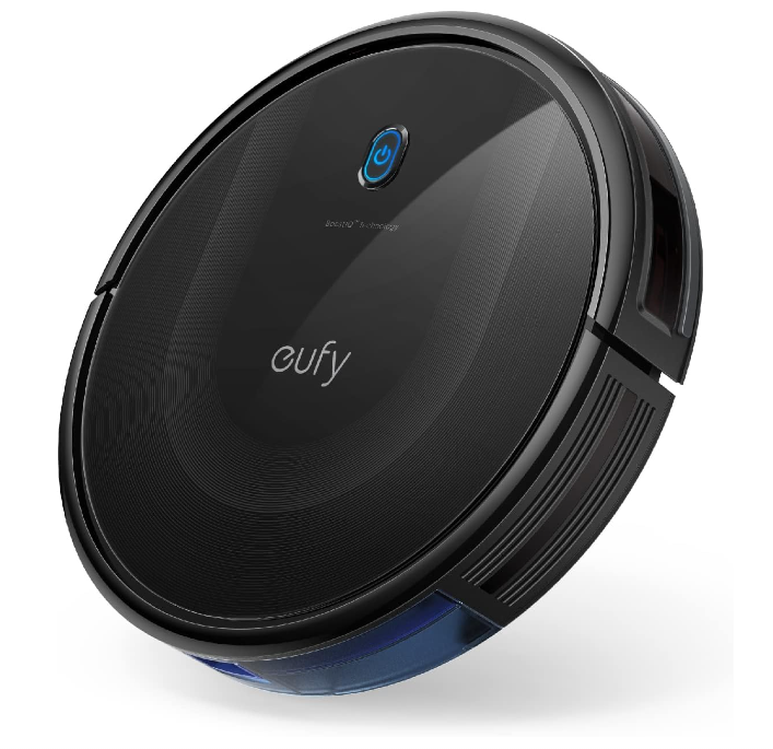 eufy BoostIQ RoboVac 11S MAX, Robot Vacuum Cleaner, Super Thin, Powerful Suction, Quiet, Self-Charging Robotic Vacuum Cleaner, Cleans Hard Floors to Medium-Pile Carpets, Black
